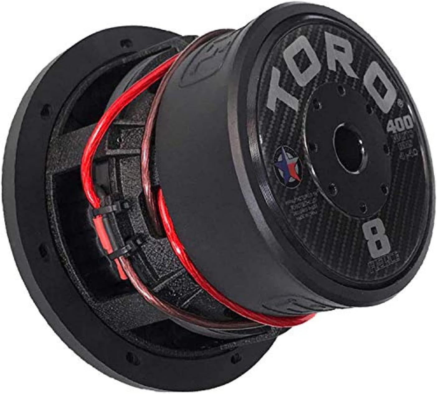– Fierce 8, 8 Inch 400 Watts RMS – 800 Watts MAX – Dual 4 Ohm 2 Inch Voice Coil, 8" Car Audio Subwoofer for Cars, Trucks, Jeeps, Boats, off Road with Hard Hitting Bass (Sold as Each)
