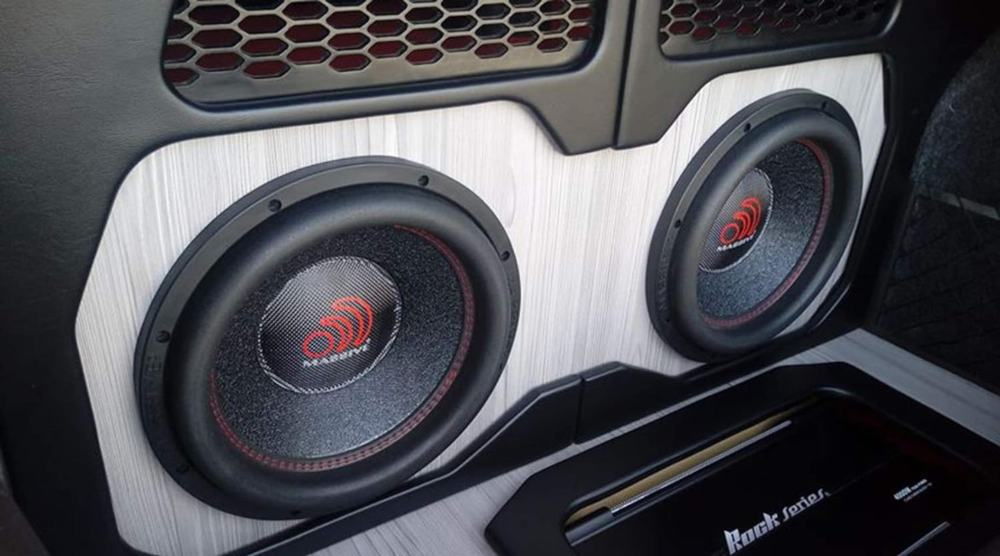 GTX154 – 15 Inch Car Audio Subwoofer, High Performance Subwoofer for Cars, Trucks, Jeeps - 15" Subwoofer 700 Watt RMS, 1400W MAX Dual 4 Ohm, 2.5 Inch Voice Coil. Sold Individually