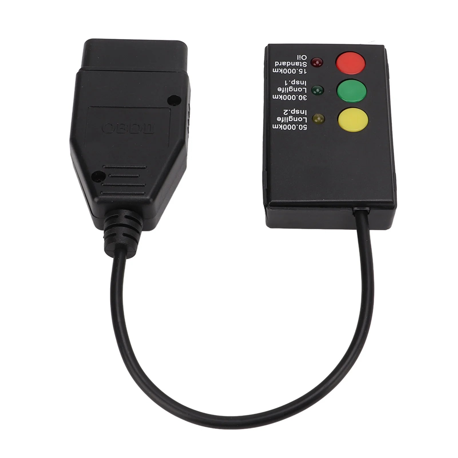 Srs Reset Tool Si Reset Inspection Tool Obd2 Reader Obd2 Diagnostic Tool 16Pin OBD2 Car SRS Scanner 3 Button Oil Service Reset Tool Inspection Light Diagnostic Tool for Car