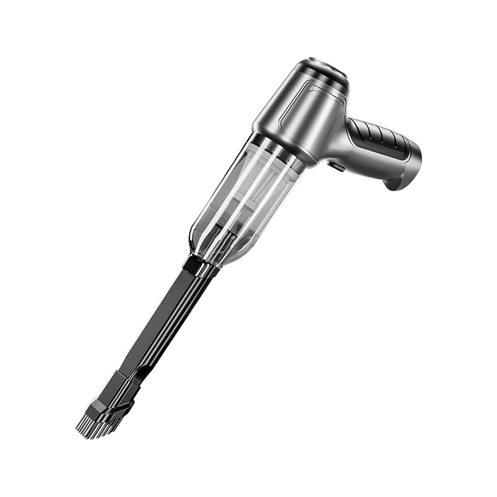 Airfy Car Vacuum, Portable Handheld Air Blower/Car Vaccum, Wireless Handheld Car Mini Vacuum Cleaner, Rechargeable High Power Cordless Vacuum Cleaner for Home