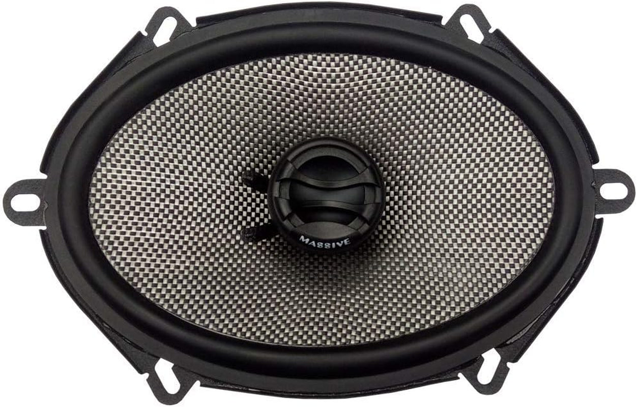 FX57 – 5X7 Inch, 280 Watts Max, 70 Watts RMS, FX Series Coaxial Speakers, 20Mm Aluminum Dome Ferro Fluid, 6Db Linkwitz–Riley Crossover 4 Ohm (Sold as Pair)