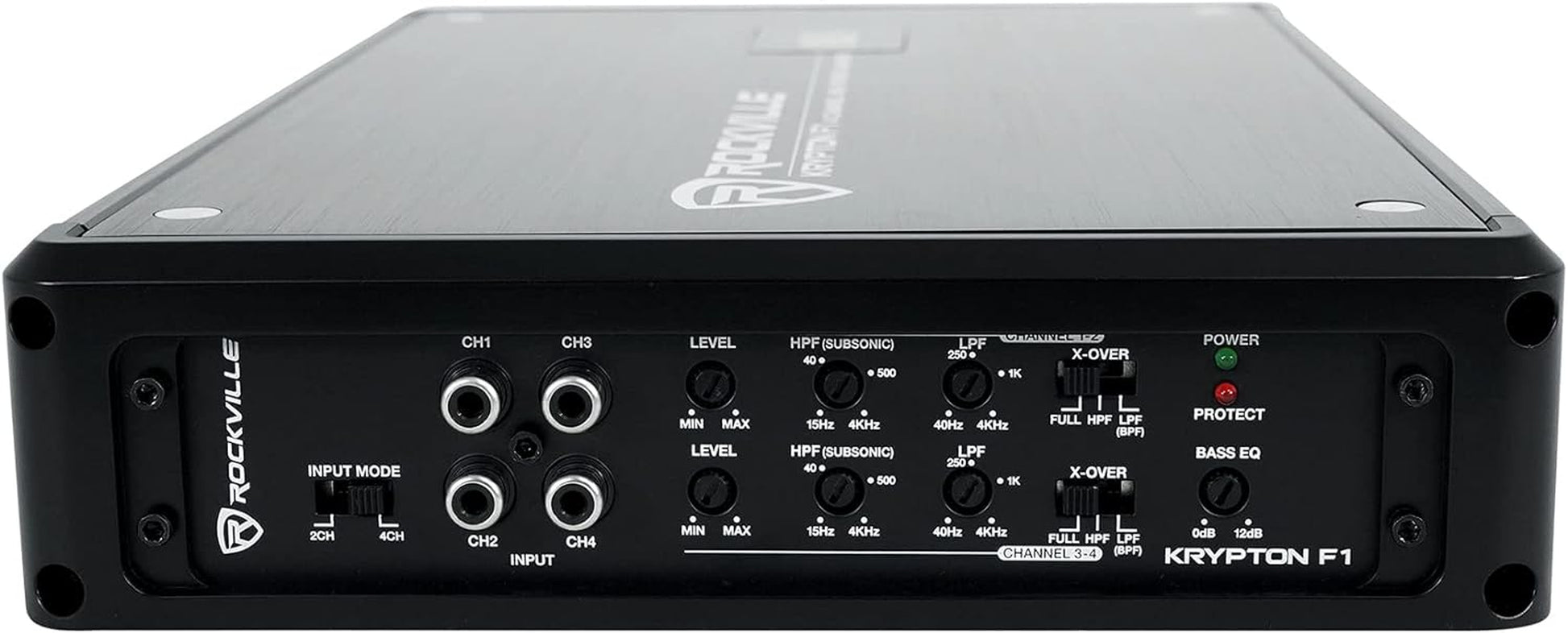 KRYPTON F1 1600W Peak / 400W RMS 4 Channel Amplifier Car Audio Amp