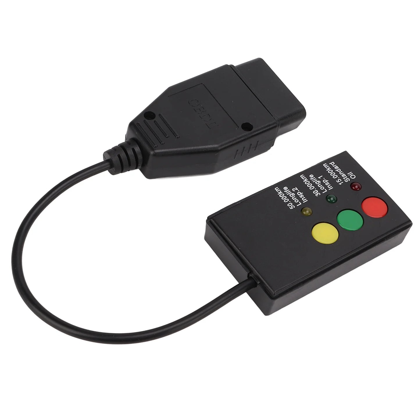 Srs Reset Tool Si Reset Inspection Tool Obd2 Reader Obd2 Diagnostic Tool 16Pin OBD2 Car SRS Scanner 3 Button Oil Service Reset Tool Inspection Light Diagnostic Tool for Car