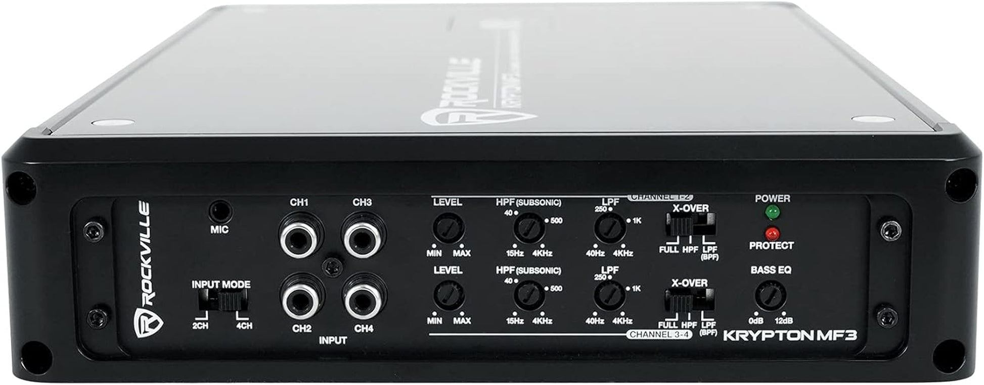 Krypton MF3 1600W Peak / 400W RMS 4 Channel Marine Amplifier Boat Amp