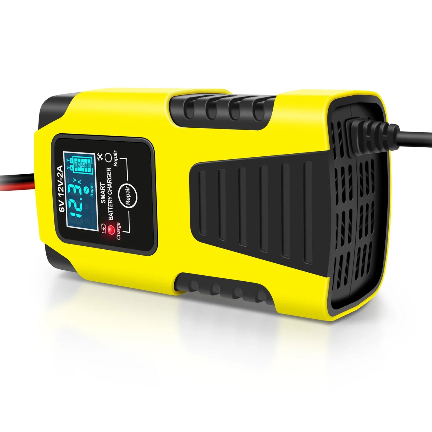 Car Battery Chargers 12V/2A 24V/2A Full Automatic Smart Battery Chargers Maintainer Trickle Chargers Battery Desulfator
