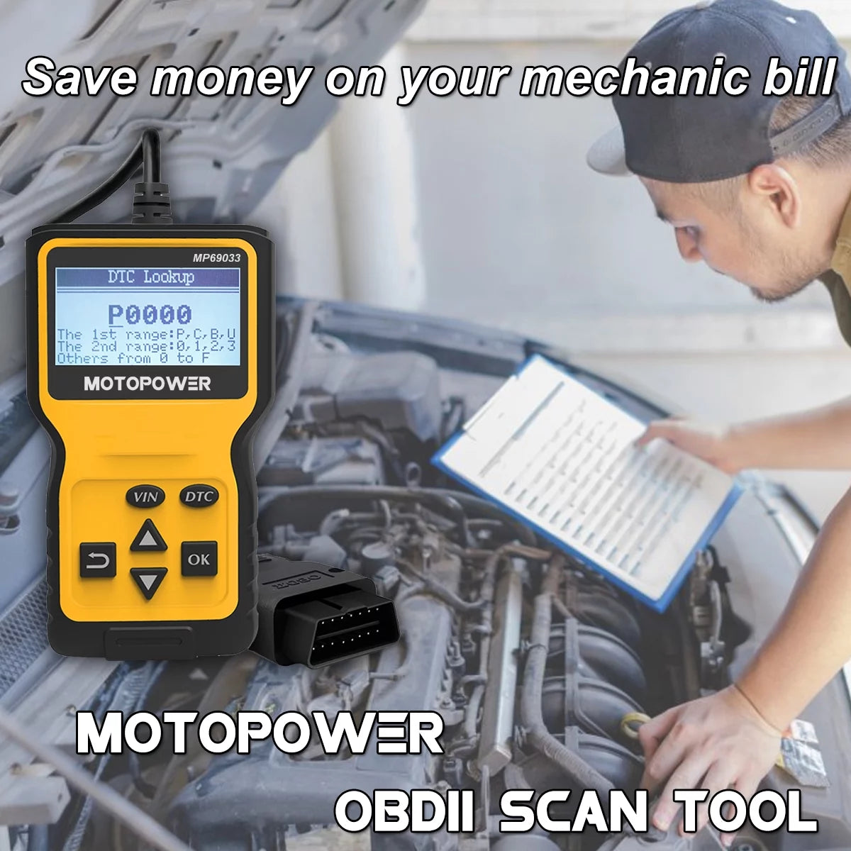 Car OBD2 Code Reader OBD2 Scanner Engine Fault Code Reader Car Diagnostic Scan Tool