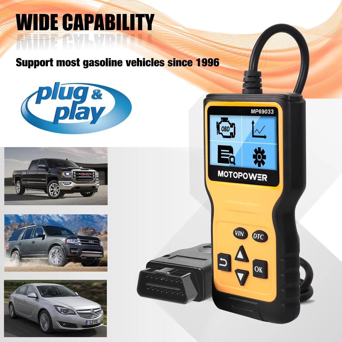 Car OBD2 Code Reader OBD2 Scanner Engine Fault Code Reader Car Diagnostic Scan Tool