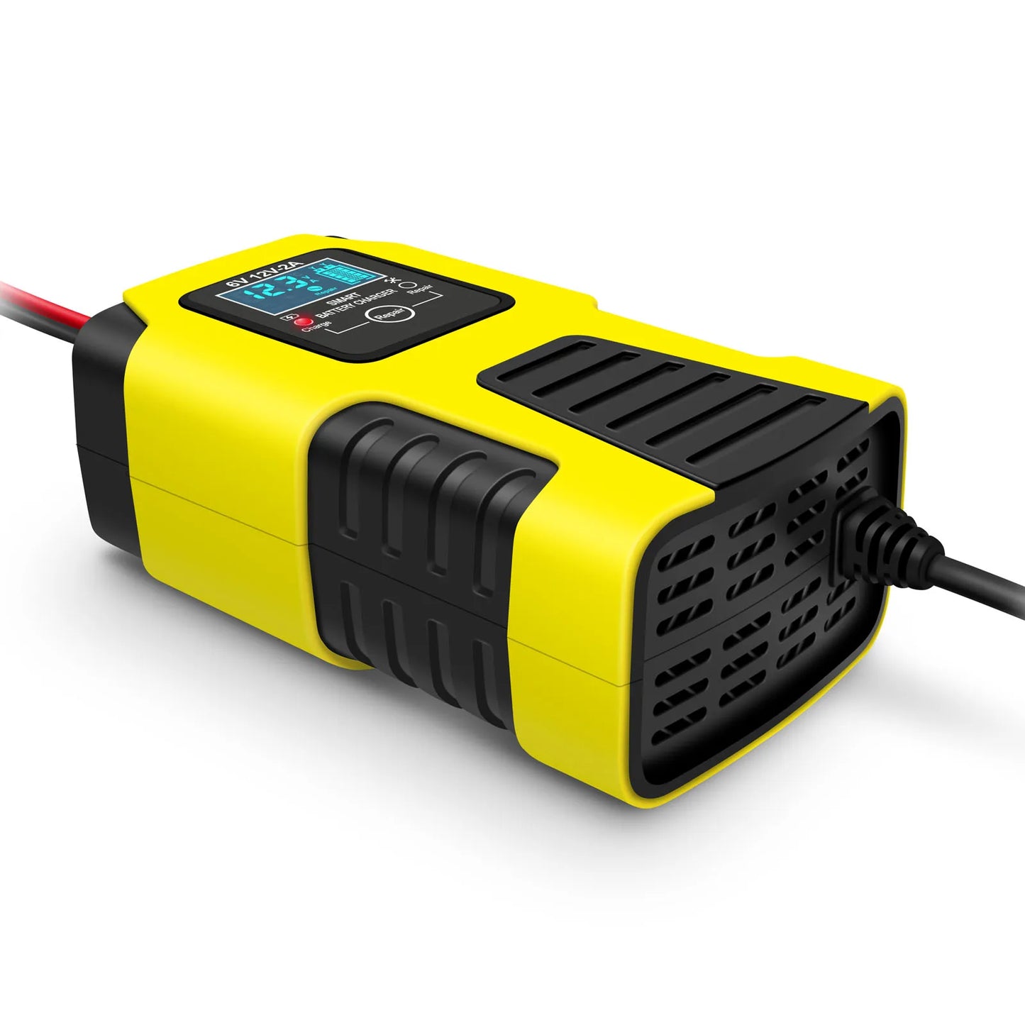 Car Battery Chargers 12V/2A 24V/2A Full Automatic Smart Battery Chargers Maintainer Trickle Chargers Battery Desulfator