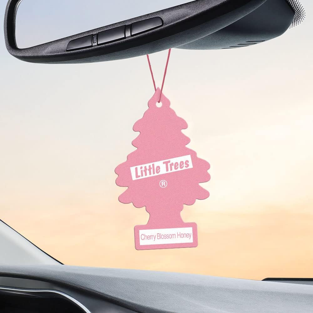 Air Fresheners Car Air Freshener. Hanging Tree Provides Long Lasting Scent for Auto or Home. Cherry Blossom, 24 Air Fresheners