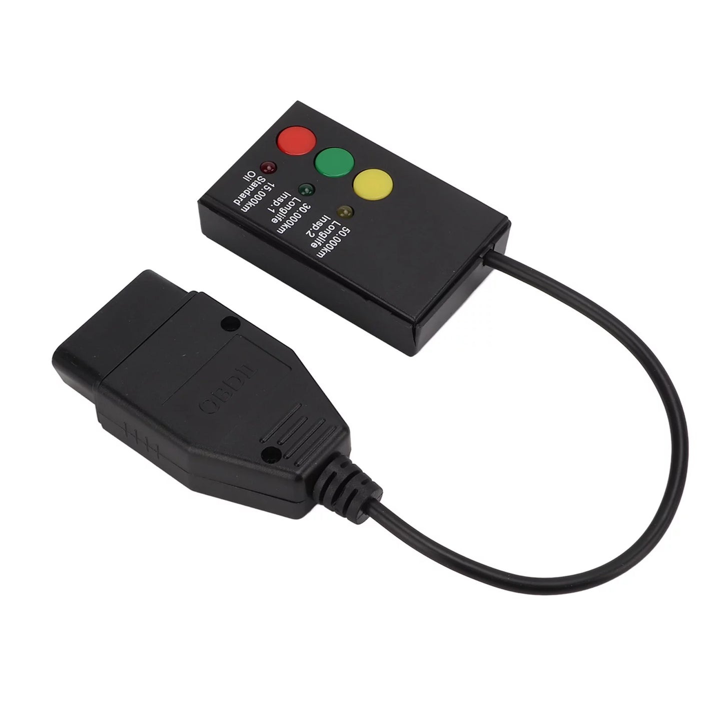 Srs Reset Tool Si Reset Inspection Tool Obd2 Reader Obd2 Diagnostic Tool 16Pin OBD2 Car SRS Scanner 3 Button Oil Service Reset Tool Inspection Light Diagnostic Tool for Car