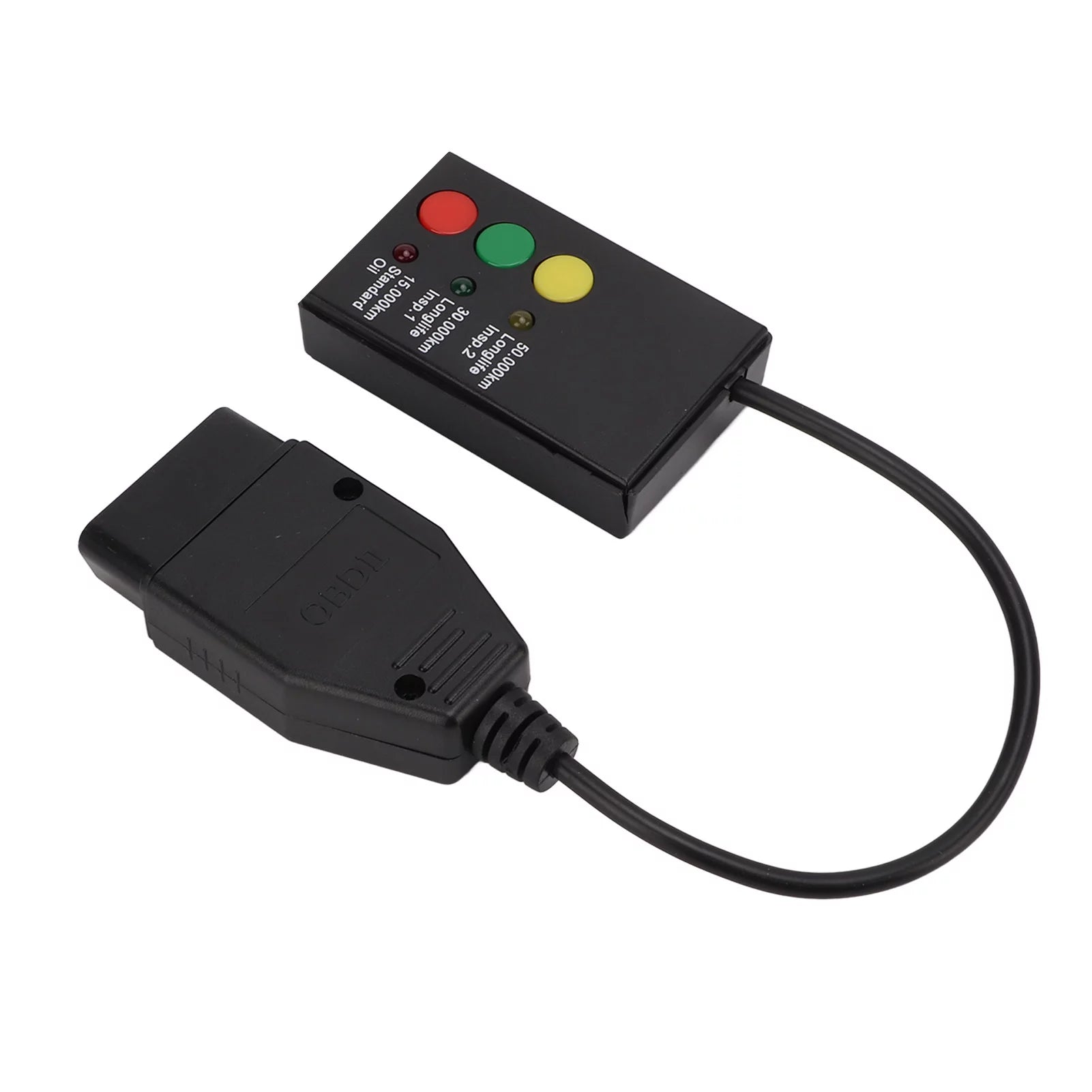 Srs Reset Tool Si Reset Inspection Tool Obd2 Reader Obd2 Diagnostic Tool 16Pin OBD2 Car SRS Scanner 3 Button Oil Service Reset Tool Inspection Light Diagnostic Tool for Car