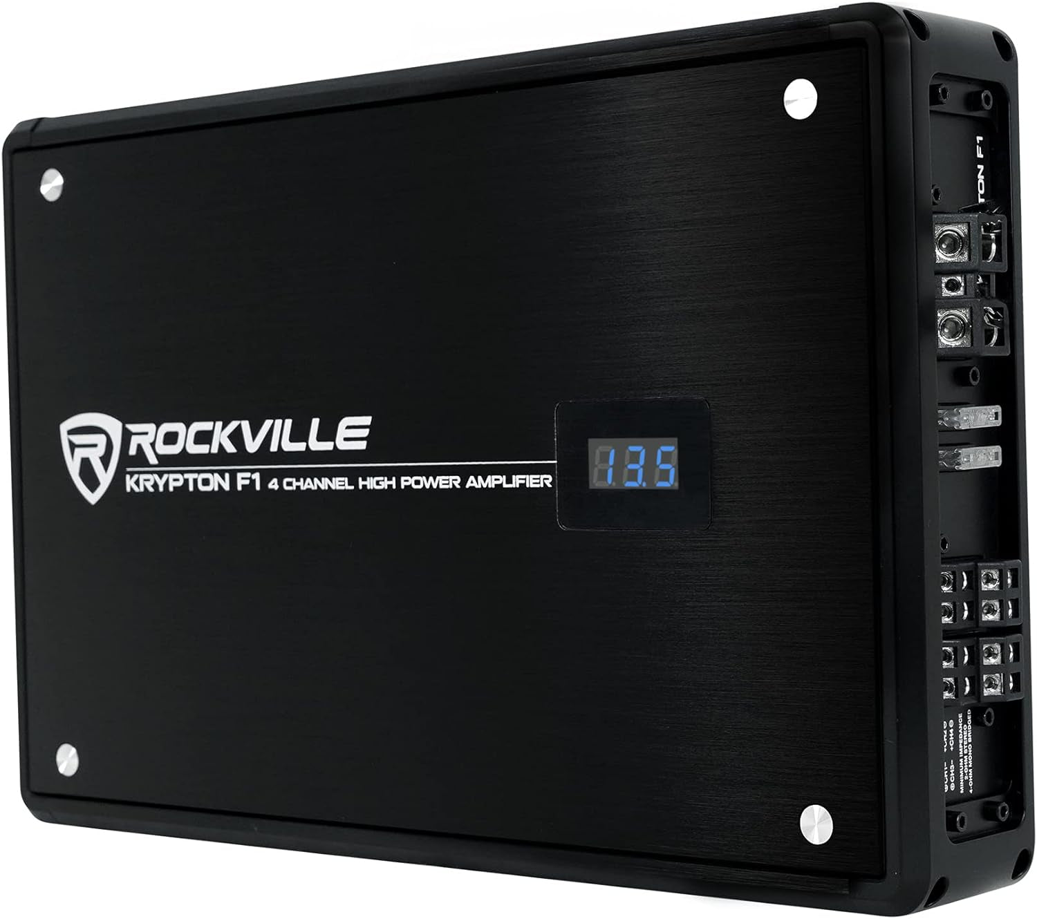 KRYPTON F1 1600W Peak / 400W RMS 4 Channel Amplifier Car Audio Amp
