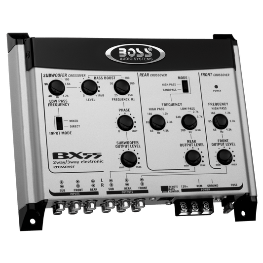 Boss 2/3 Way Electronic Crossover Remote Woofer Level Control