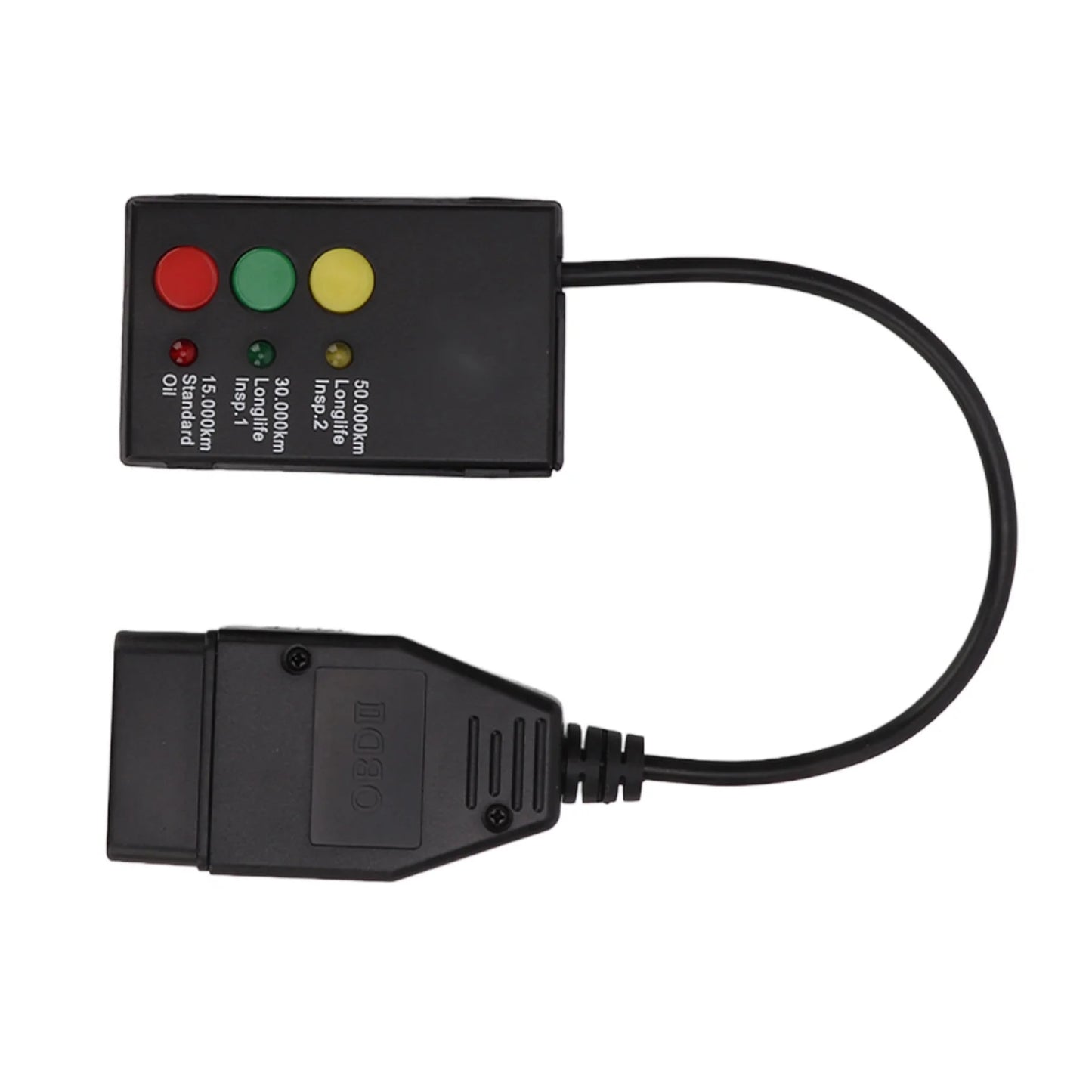 Srs Reset Tool Si Reset Inspection Tool Obd2 Reader Obd2 Diagnostic Tool 16Pin OBD2 Car SRS Scanner 3 Button Oil Service Reset Tool Inspection Light Diagnostic Tool for Car