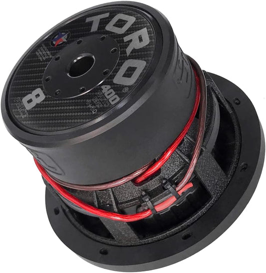 – Fierce 8, 8 Inch 400 Watts RMS – 800 Watts MAX – Dual 4 Ohm 2 Inch Voice Coil, 8" Car Audio Subwoofer for Cars, Trucks, Jeeps, Boats, off Road with Hard Hitting Bass (Sold as Each)