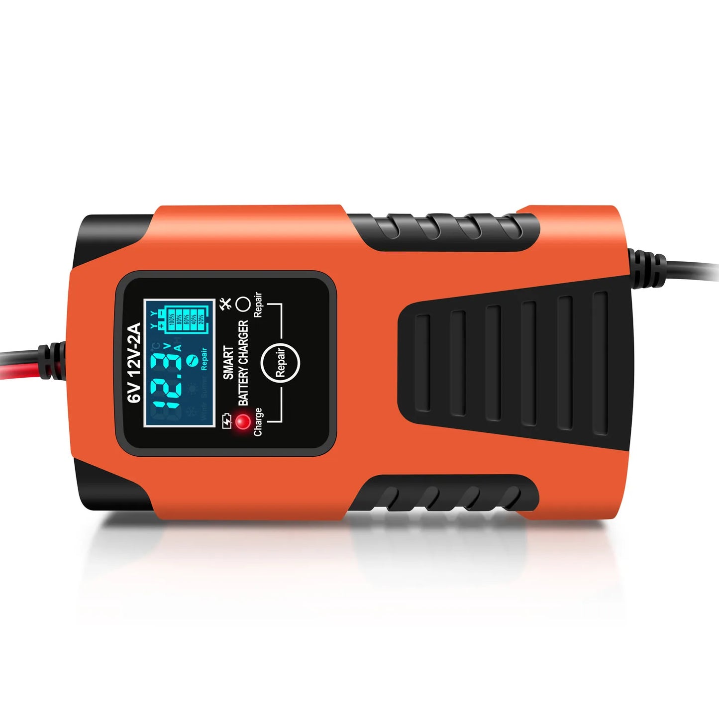 Car Battery Chargers 12V/2A 24V/2A Full Automatic Smart Battery Chargers Maintainer Trickle Chargers Battery Desulfator