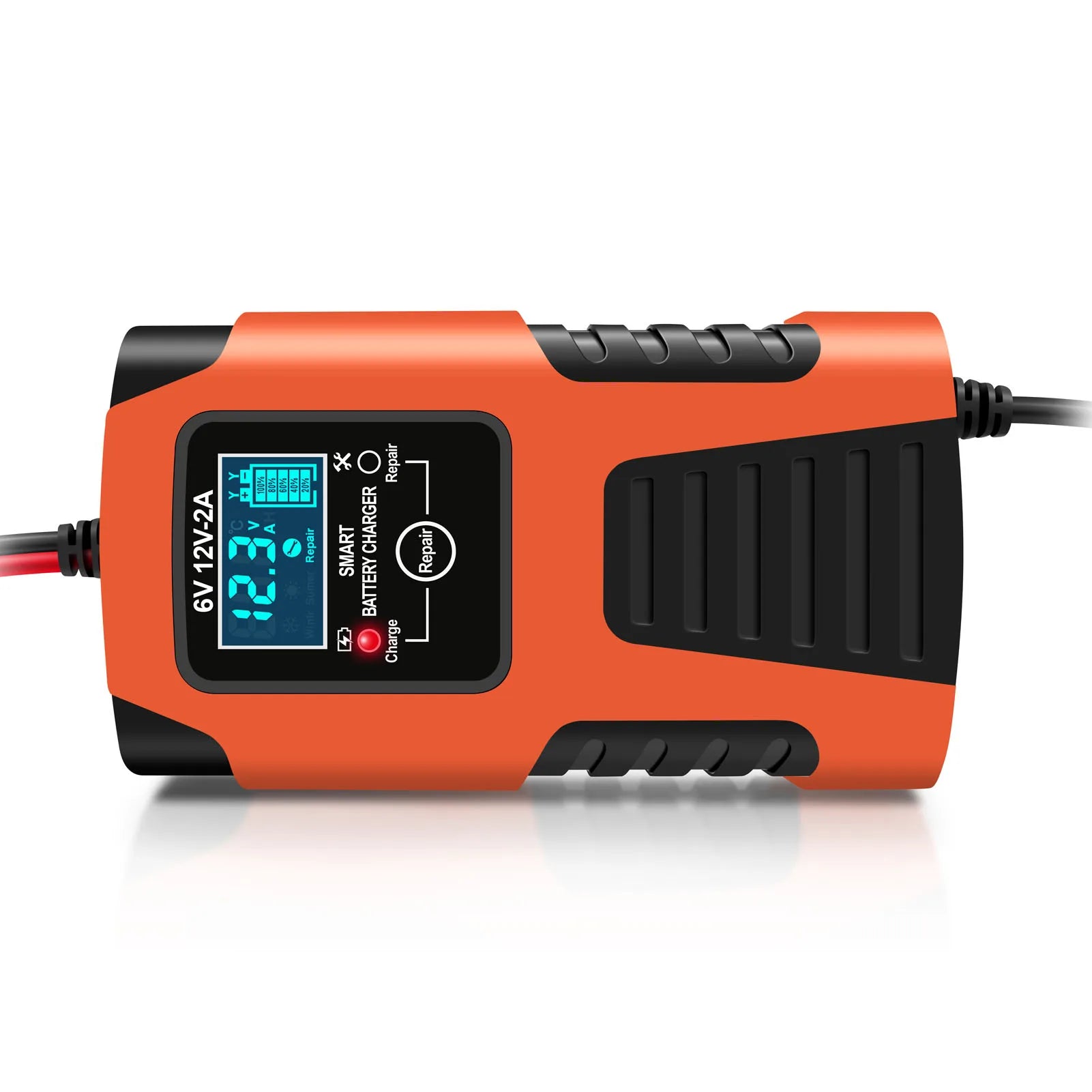 Car Battery Chargers 12V/2A 24V/2A Full Automatic Smart Battery Chargers Maintainer Trickle Chargers Battery Desulfator